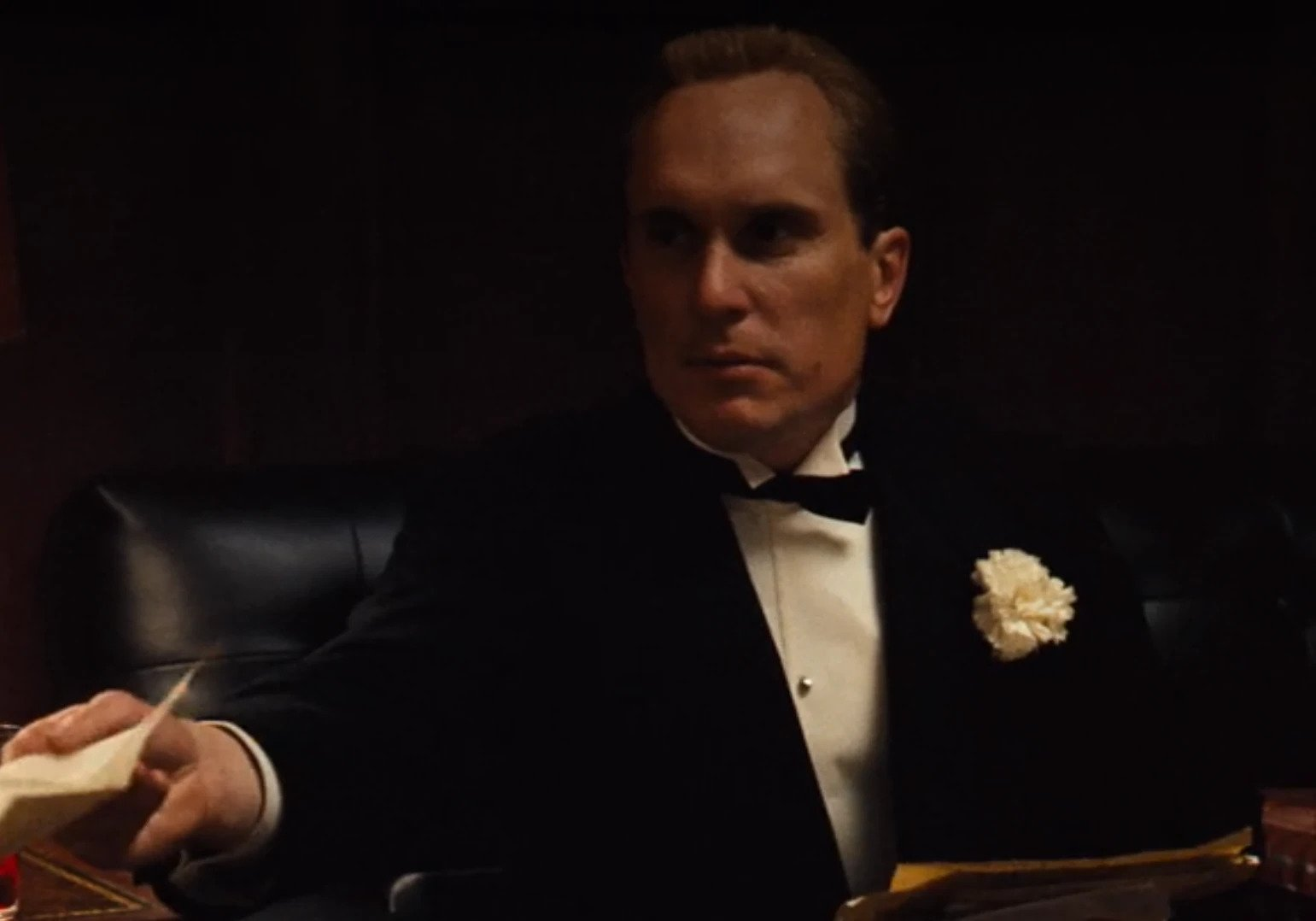 A portrait photo of Tom Hagen